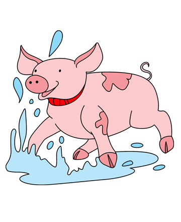 Baby Pig3 Coloring Pages