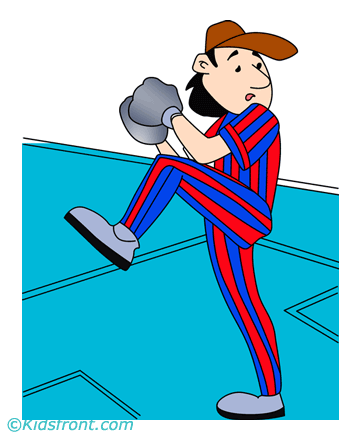 Baseball Learner Coloring Pages