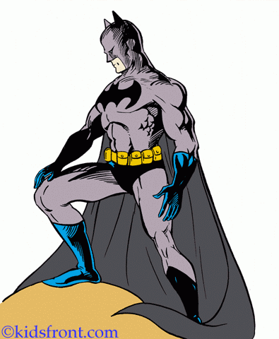 Batman-the Superhero Coloring Pages