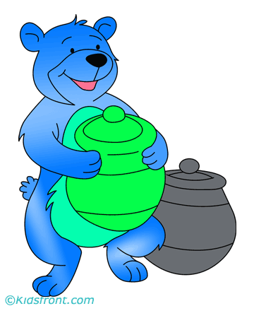 Mr Bear Coloring Pages