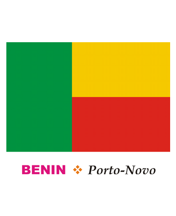 Benin Flag Coloring Pages