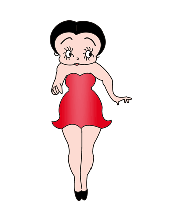 Betty Boop Coloring Pages