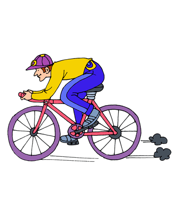 Bicycles Coloring Pages