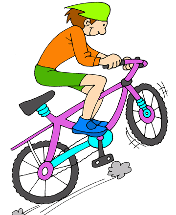 Road Bicycle Coloring Pages