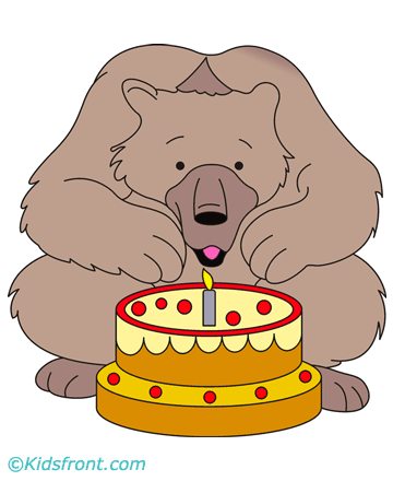 Monkey Birthday Coloring Pages