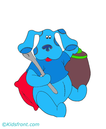 Blue Clues Toy Coloring Pages