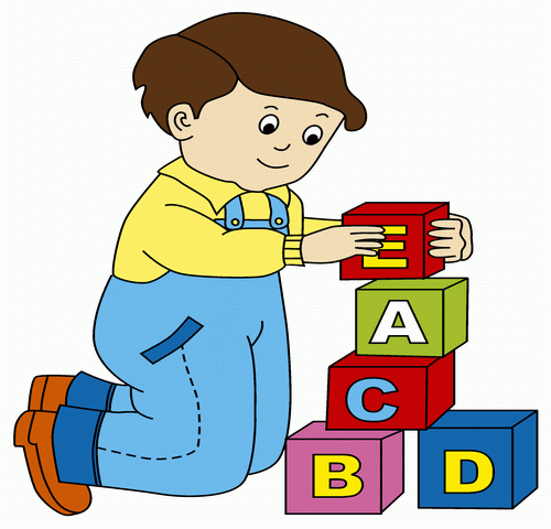 Alphabet Blocks Coloring Pages