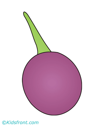 Brinjal Coloring Pages