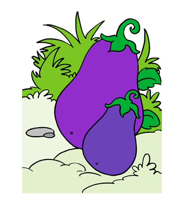 Brinjal1 Coloring Pages