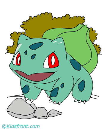 Bulbasaur Coloring Pages