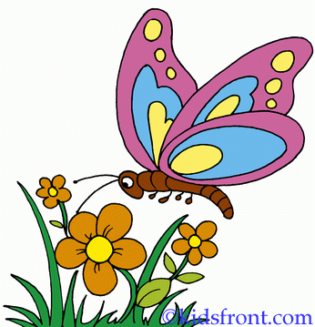 Little Butterfly Coloring Pages