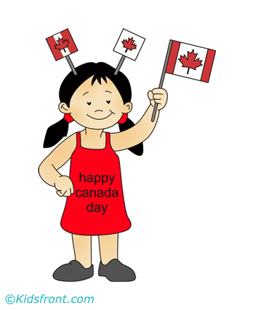 Canada Day Celebration Coloring Pages
