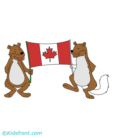Day Canada Day Coloring Pages