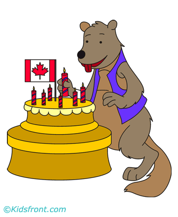 Canada Day Events Coloring Pages