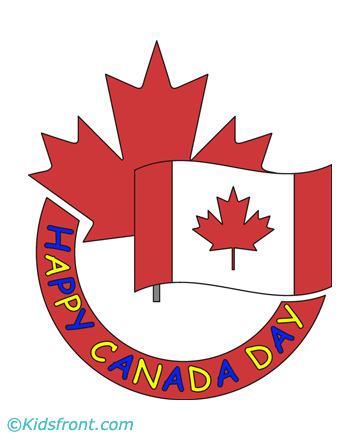 Canada Day New Coloring Pages