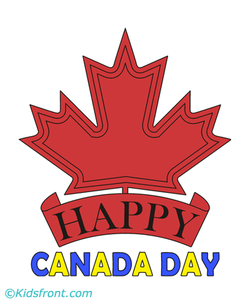 Canada Day Special Coloring Pages
