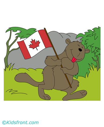 Day Pets Canada Coloring Pages