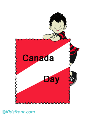 Canada Day Photo Coloring Pages