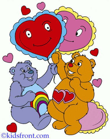 Baby Hugs Bear Coloring Pages