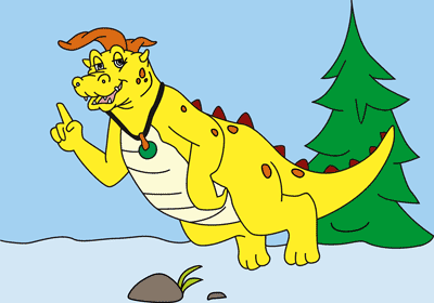 Big Dinosaur Coloring Pages