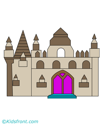 Castle Coloring Pages