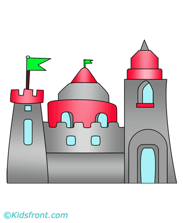 Little Castle Coloring Pages