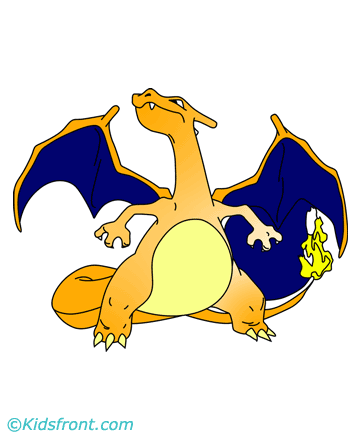 Charizard Coloring Pages