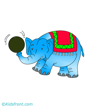 Elephant Coloring Pages