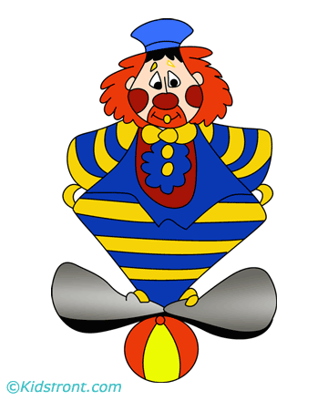 Sad Clown Coloring Pages