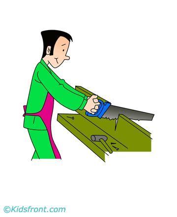 Carpenter Coloring Pages