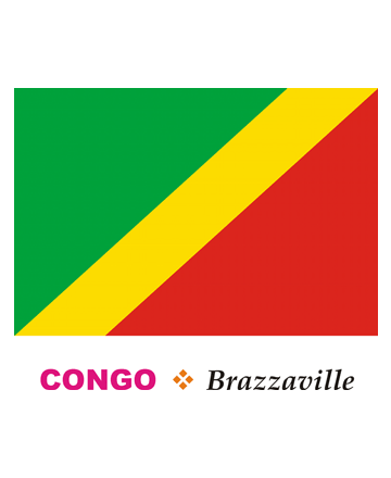 Congo Flag Coloring Pages