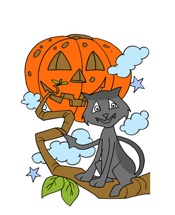 Halloween Creep Coloring Pages