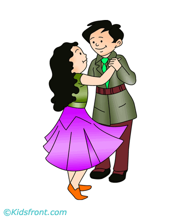 Pair Dance Coloring Pages