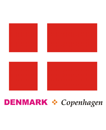 Denmark Flag Coloring Pages
