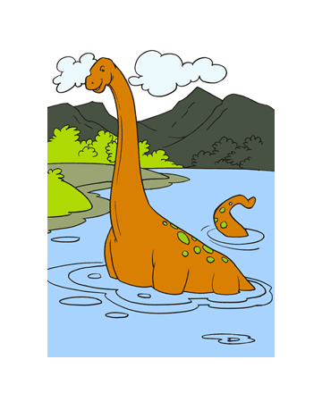 Dinosour World Coloring Pages