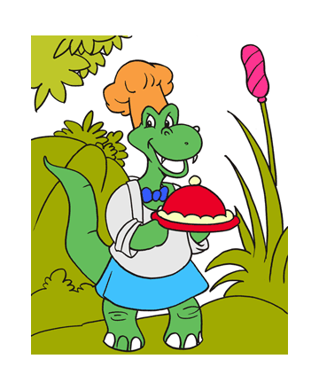 Water Dinosour Coloring Pages