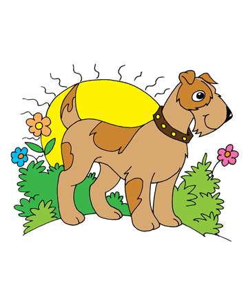 Good Dog Coloring Pages