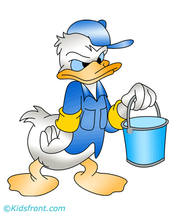 Donald Duck Coloring Pages