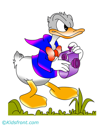 Donald Coloring Pages