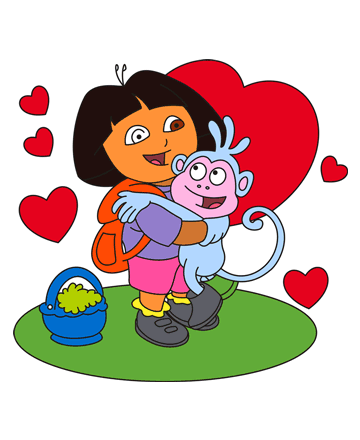 Dora Coloring Pages