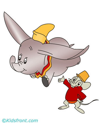 Dumbo Coloring Pages