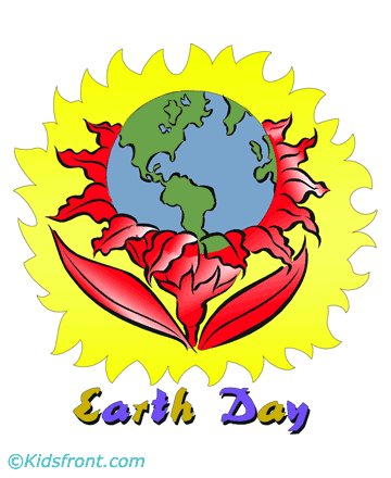 Earth Birthday Coloring Pages