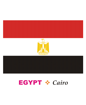 Egypt Flag Coloring Pages