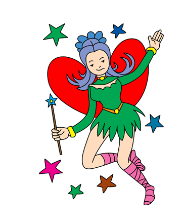 Fairy Images Coloring Pages