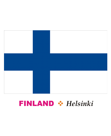 Finland Flag Coloring Pages