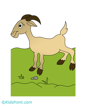 Goat Coloring Pages