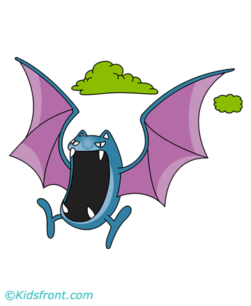 Golbat Coloring Pages