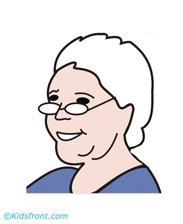 Grandmother Coloring Pages