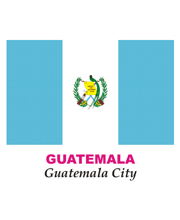Guatemala Flag Coloring Pages