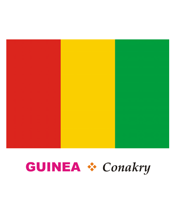 Guinea Flag Coloring Pages